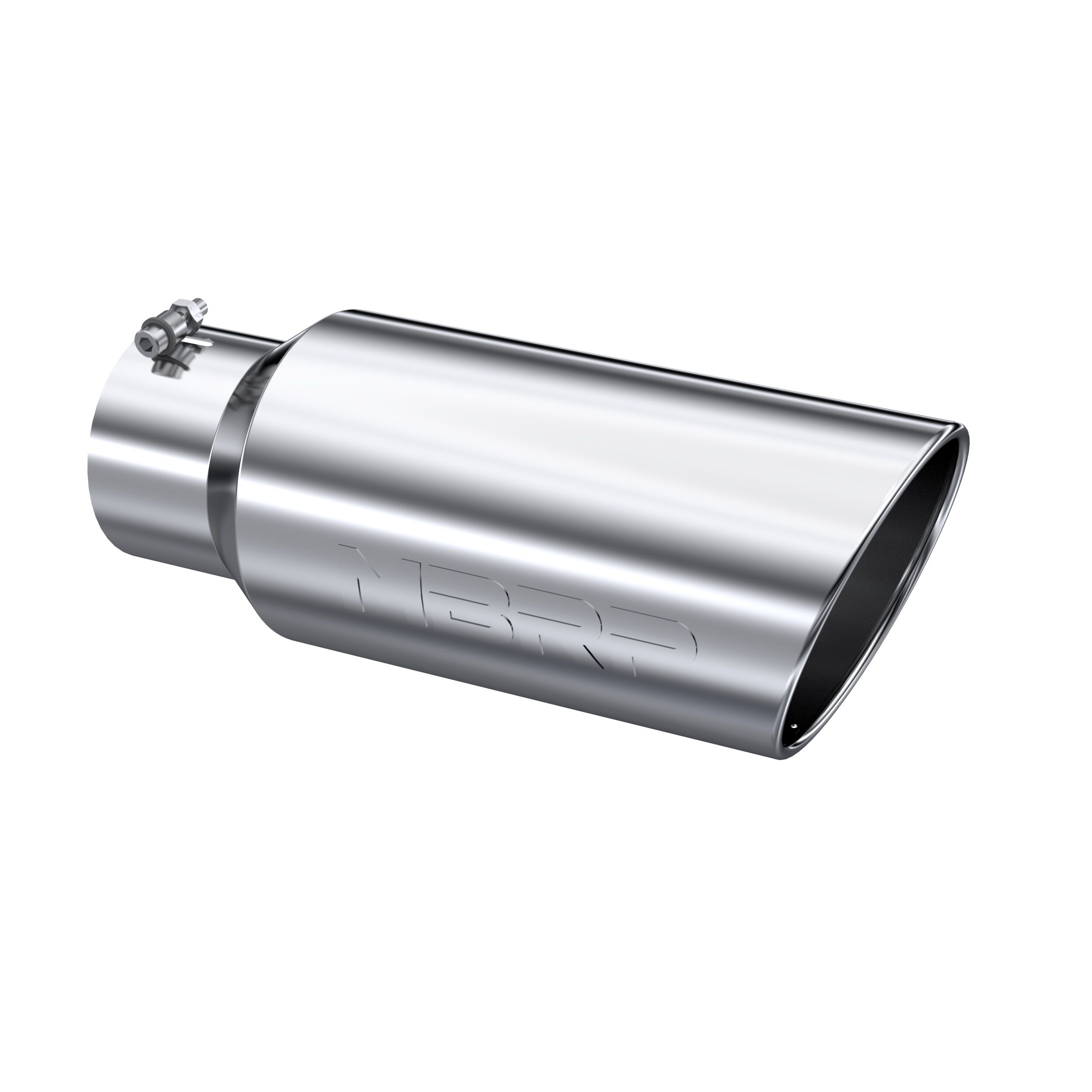 MBRP Exhaust T5127 Tip; 7in. O.D.; Rolled End; 5in. inlet 18in. in length; T304. - T5127