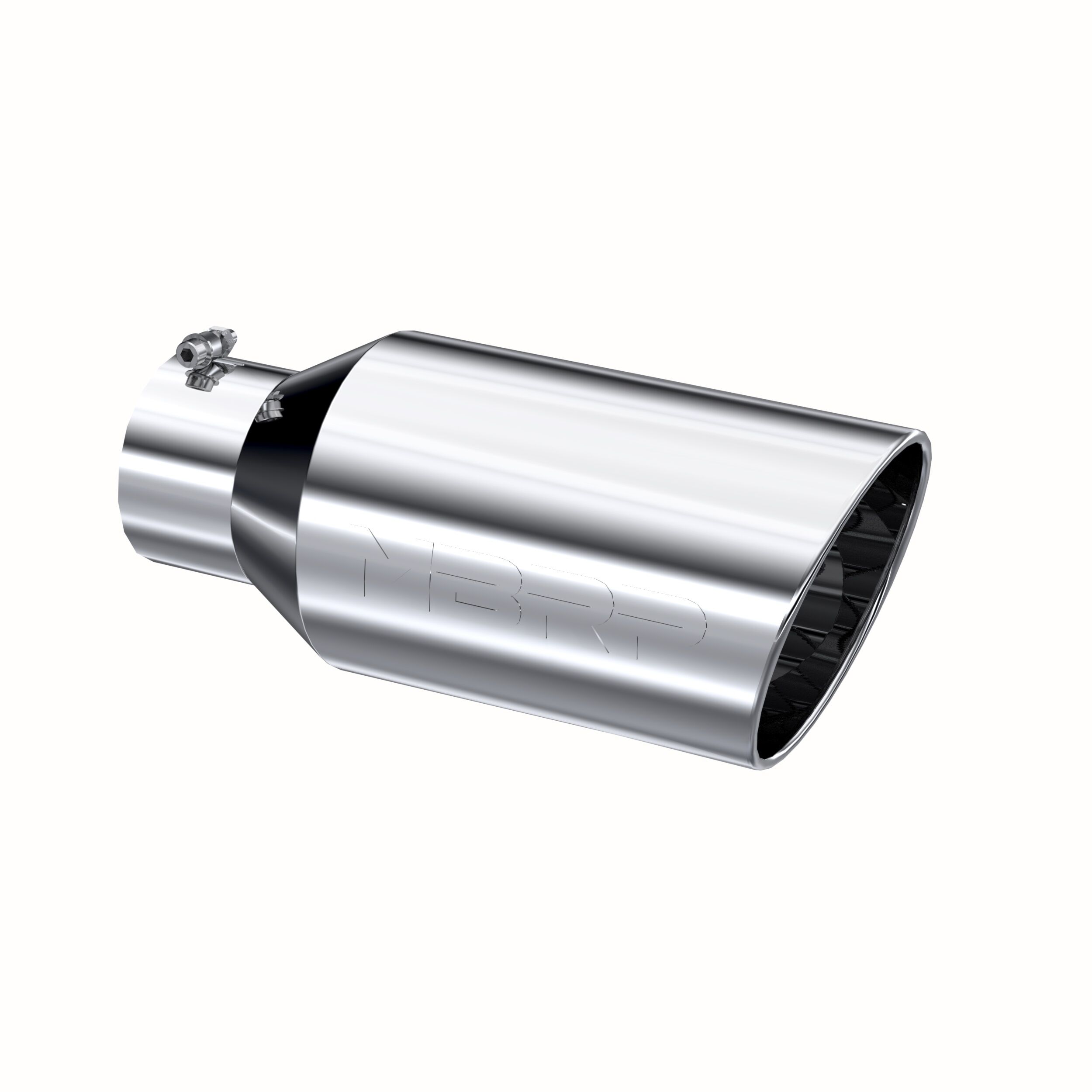 MBRP Exhaust T5129 Tip; 8in. O.D.; Rolled End; 5in. inlet 18in. in length; T304. - T5129