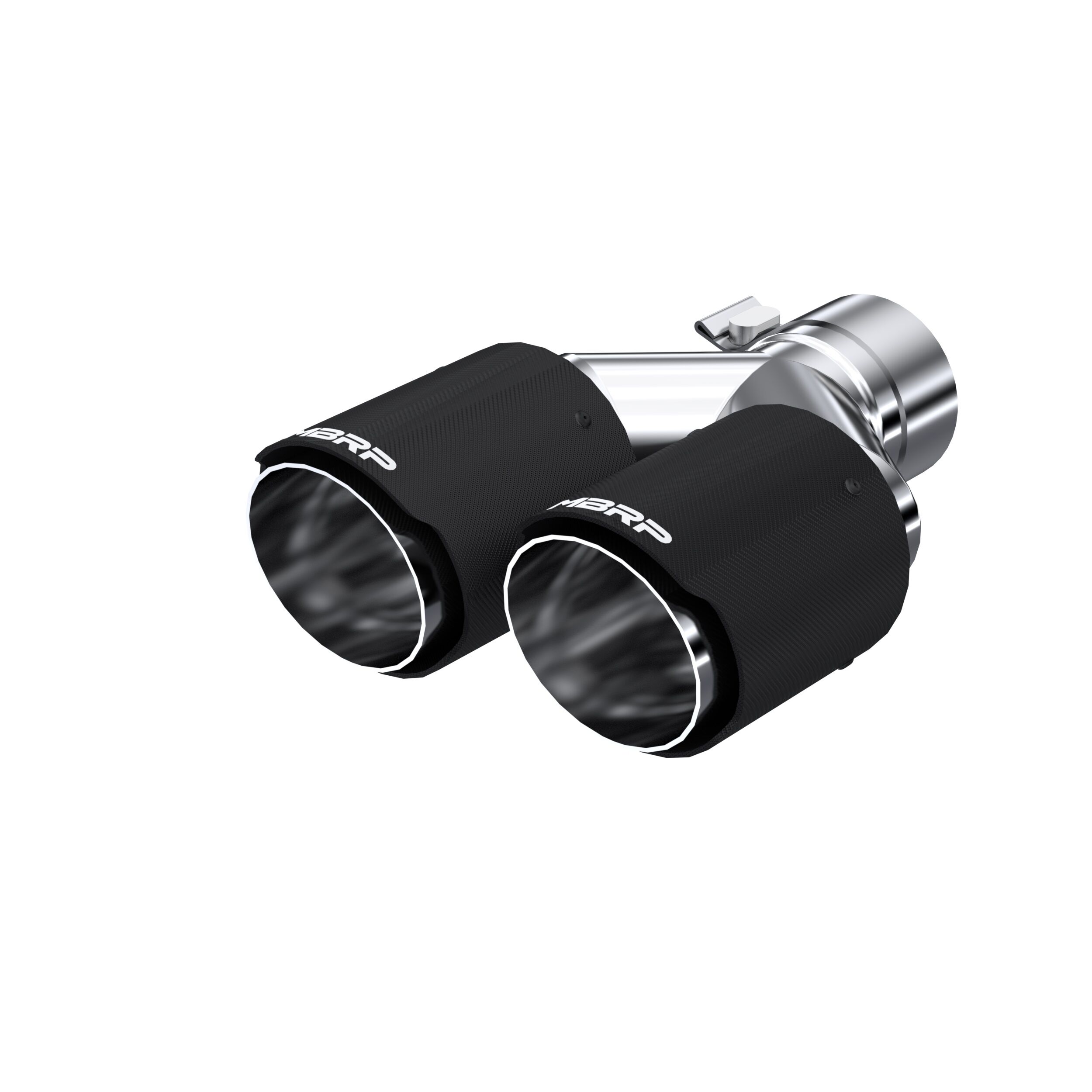 MBRP Exhaust T5170CF 2.5" Inlet Carbon Fiber Exhaust Tip. - T5170CF