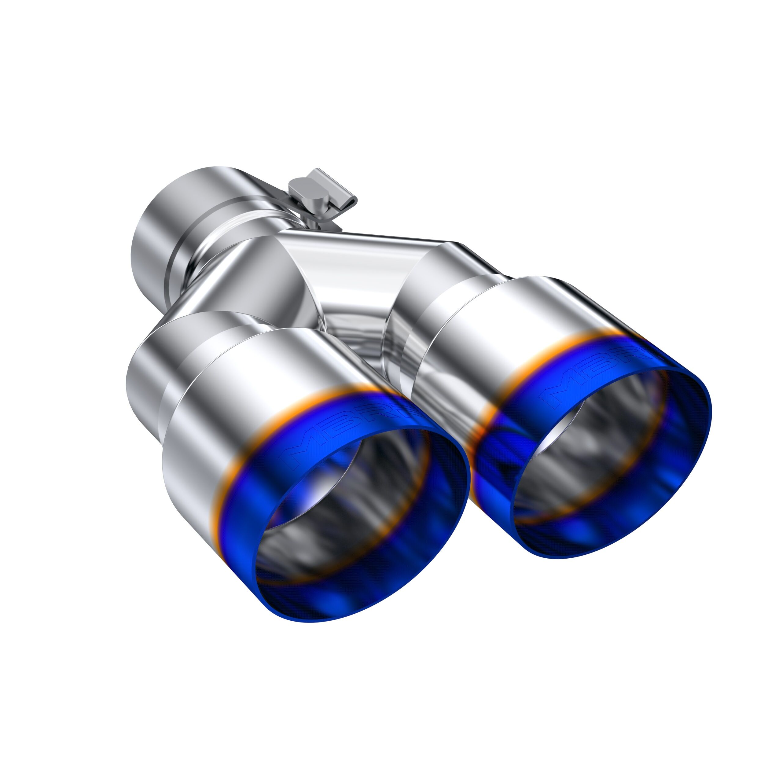 MBRP Exhaust T5171BE 2.5" Inlet Burnt End Exhaust Tip. - T5171BE