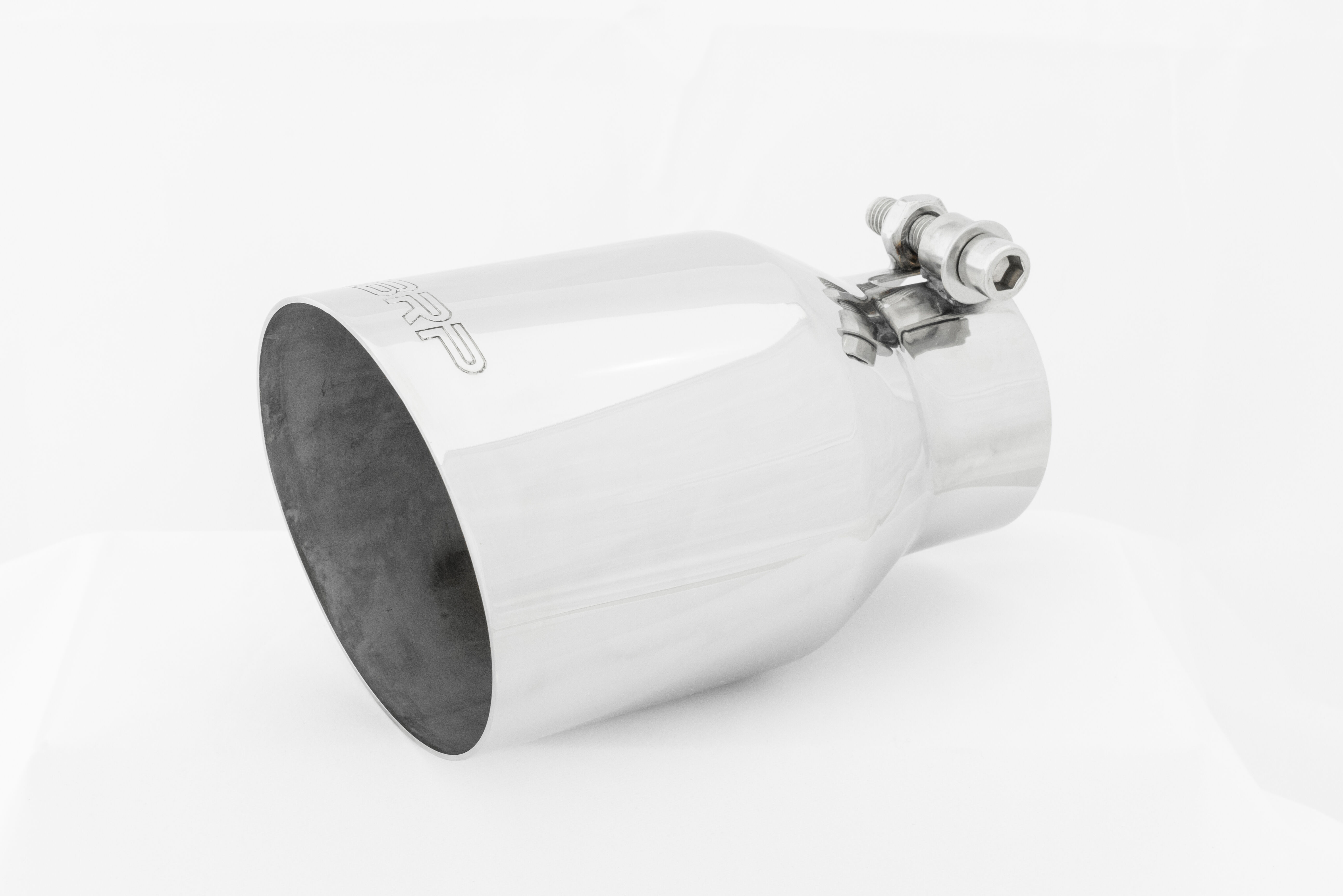 MBRP Exhaust T5176 Universal 2.5" Inlet; Single Wall Exhaust Tip.