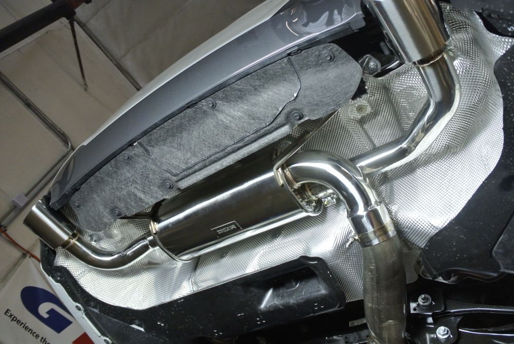 BMW 3-Series (G20 RWD) 2019+ Supremo Axle-Back Exhaust System (Burnt Tip) by Megan Racing