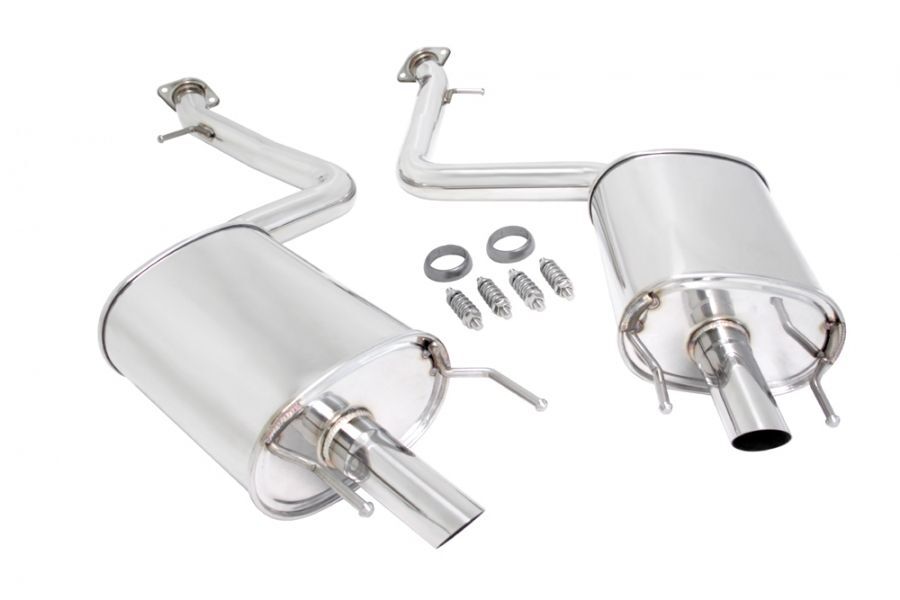 Lexus GS350 2013+ RWD Only (use with OEM tips) - Axle Back by Megan Racing - MR-ABE-LG13