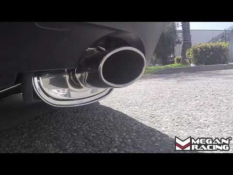 Lexus IS250 2014+ (2.5 V6) Axle Back Exhaust System (Stainless Tip) by Megan Racing