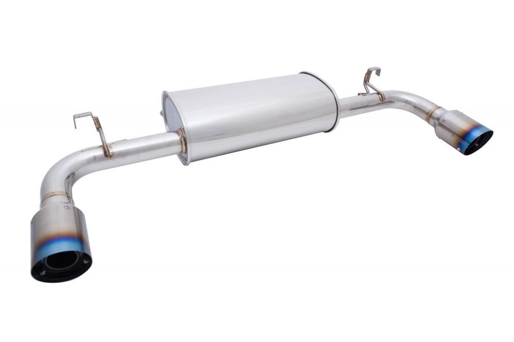 Lexus SC430 01-10 Blue Titanium Tips Axle Back by Megan Racing - MR-ABE-LSC01-BT