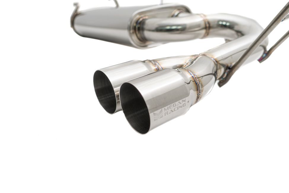 Mazda MX-5 2016+ Axle-Back Exhaust System (V2 - Dual Tip) by Megan Racing