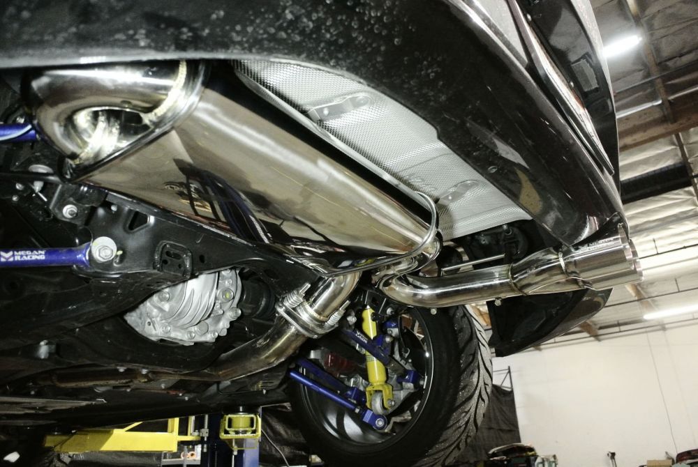 Mazda MX-5 2016+ Axle-Back Exhaust System (V2 - Dual Tip) by Megan Racing