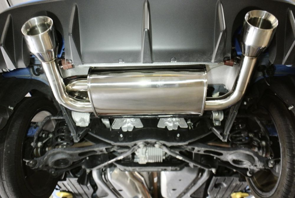 Ford Focus RS 16+ Cat-Back Exhaust System by Megan Racing