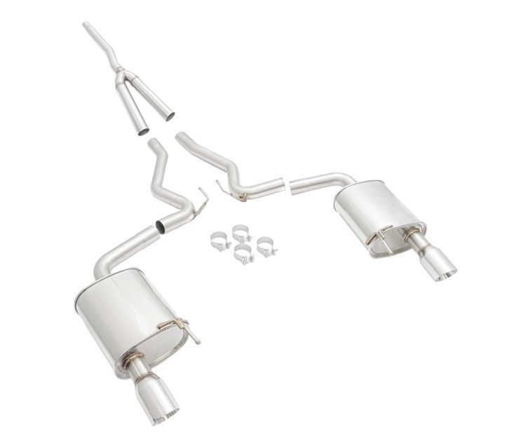 Ford Mustang 15-19 2.3 Turbo Exhaust System (EXC V6 & V8) by Megan Racing