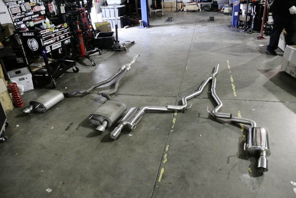 Ford Mustang 15-19 2.3 Turbo Exhaust System (EXC V6 & V8) by Megan Racing