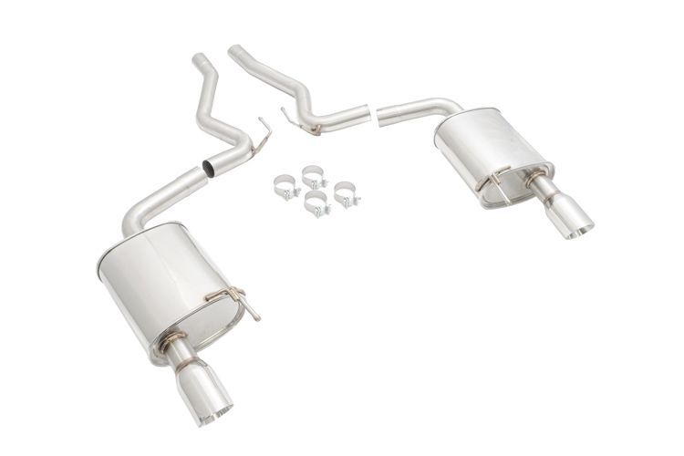 Ford Mustang 15-19 2.3 Turbo Exhaust System (EXC V6 & V8) by Megan Racing - MR-CBS-FM15L4