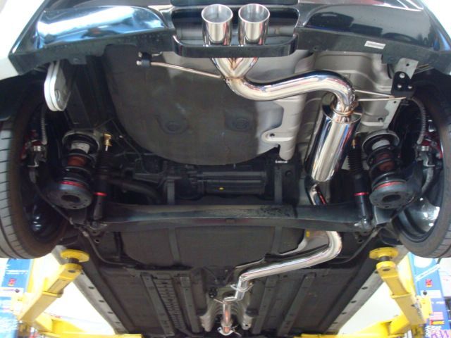 Hyundai Veloster 2012-2018 - Stainless Rolled Tips - Type 2 by Megan Racing