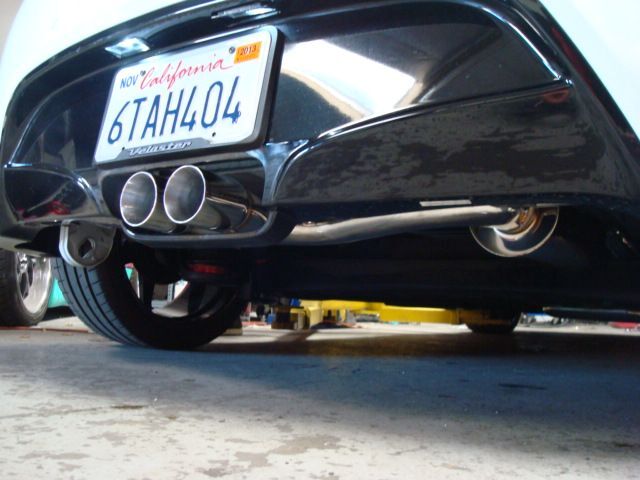 Hyundai Veloster 2012-2018 - Stainless Rolled Tips - Type 2 by Megan Racing