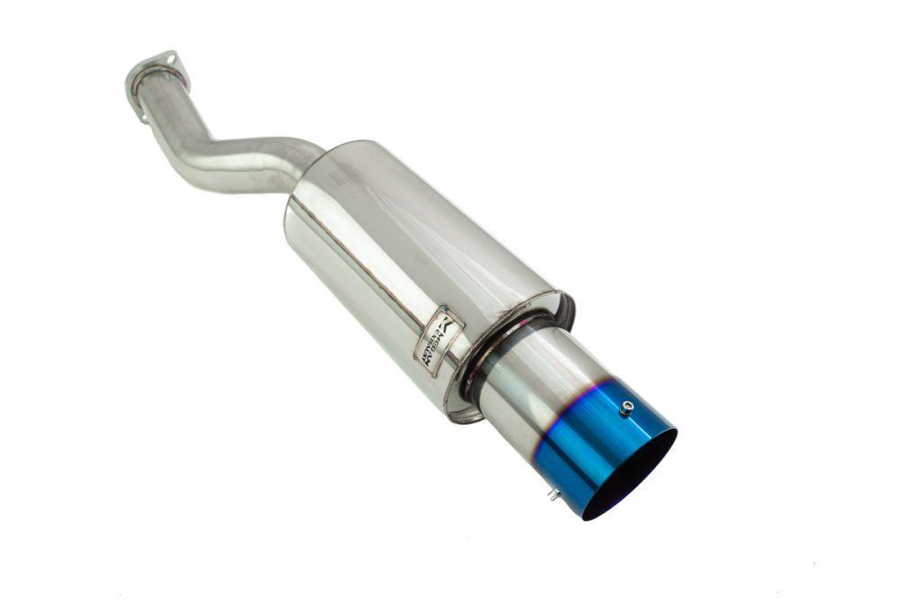 Nissan 350Z 03-08 DS Cat Back Exhaust System - Blue Tip by Megan Racing