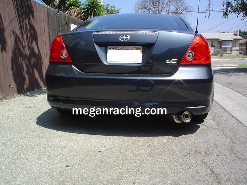 Scion tC 05-10 - Stainless Tip - Type DS by Megan Racing