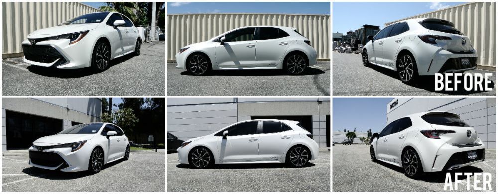 Toyota Corolla 18+ Hatchback (Excluding AWD, Sedan, iM) Street Series Coilovers by Megan Racing