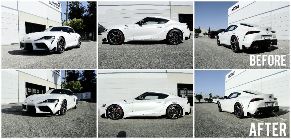 2020-2024 Toyota Supra Street Series Coilovers by Megan Racing