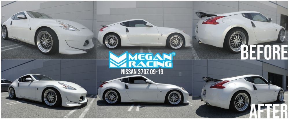 Nissan 370Z 09-19 Track Series Coilover (Rear Coilover Conversion) by Megan Racing