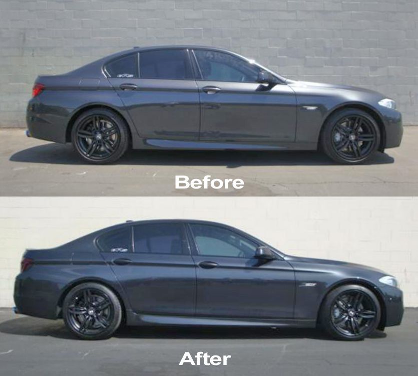 BMW 5 Series F10 11-17 (EXC M5) Lowering Springs by Megan Racing