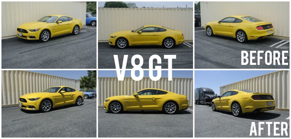 Lowering Springs for Ford Mustang 2015+ by Megan Racing