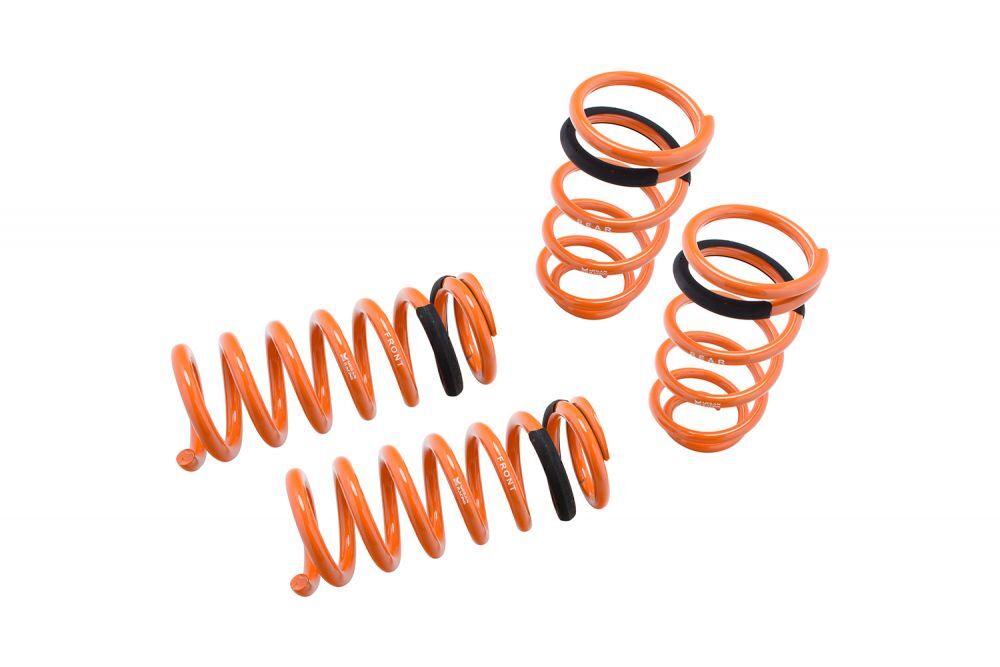 Lowering Springs for Ford Mustang 4cyl 79-93 / L6 79-82 / V6 83-04 / V8 79-04 by Megan Racing - MR-LS-FM87