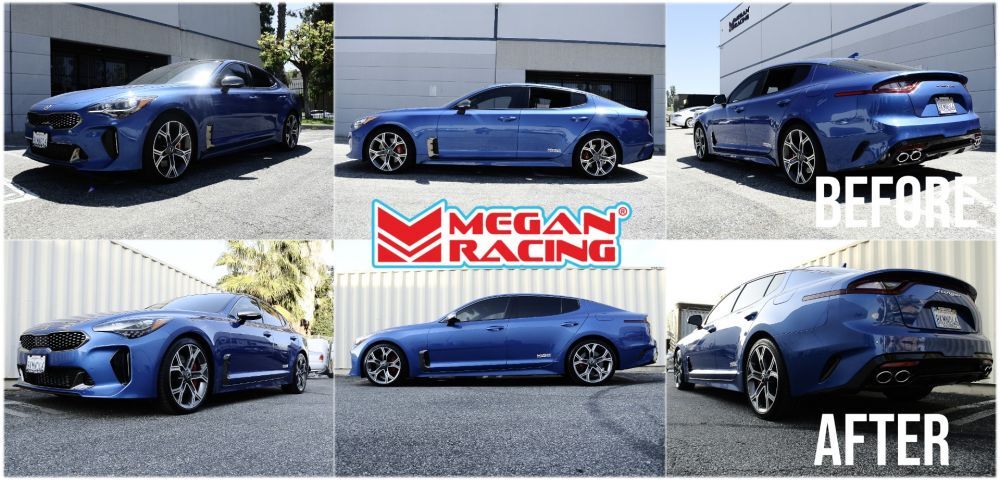 Kia Stinger 18+ (RWD) Lowering Springs by Megan Racing