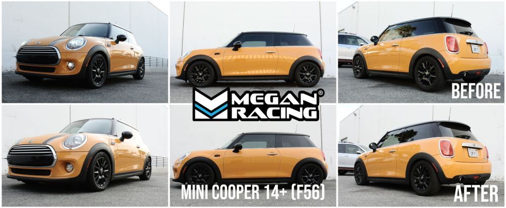 Mini Cooper 14+ (F56) Lowering Springs by Megan Racing