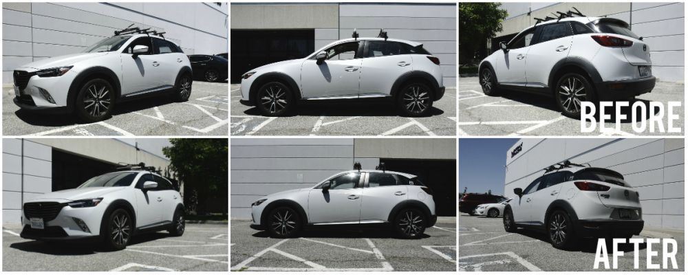 Mazda CX-3 2016+ (AWD) Lowering Springs by Megan Racing