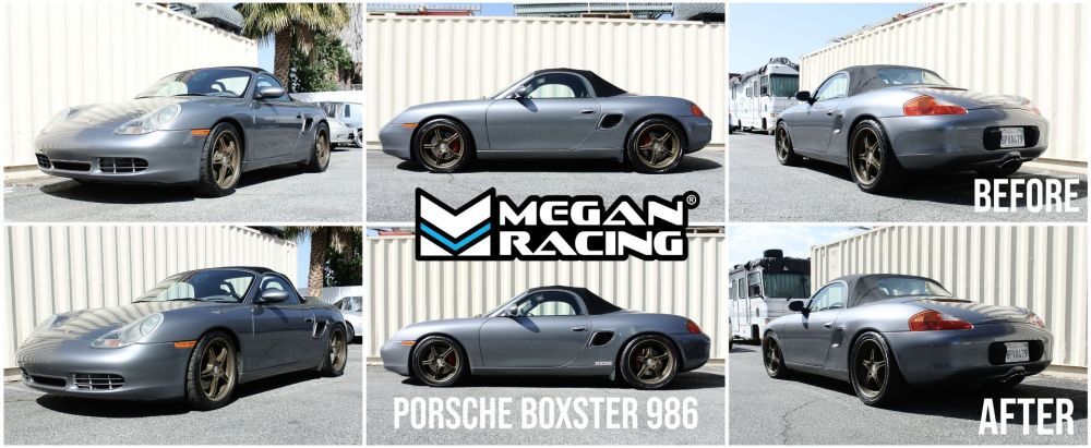Porsche Boxster 986 97-04 Lowering Springs by Megan Racing