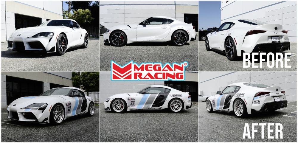 2020-2024 Toyota Supra Lowering Springs by Megan Racing