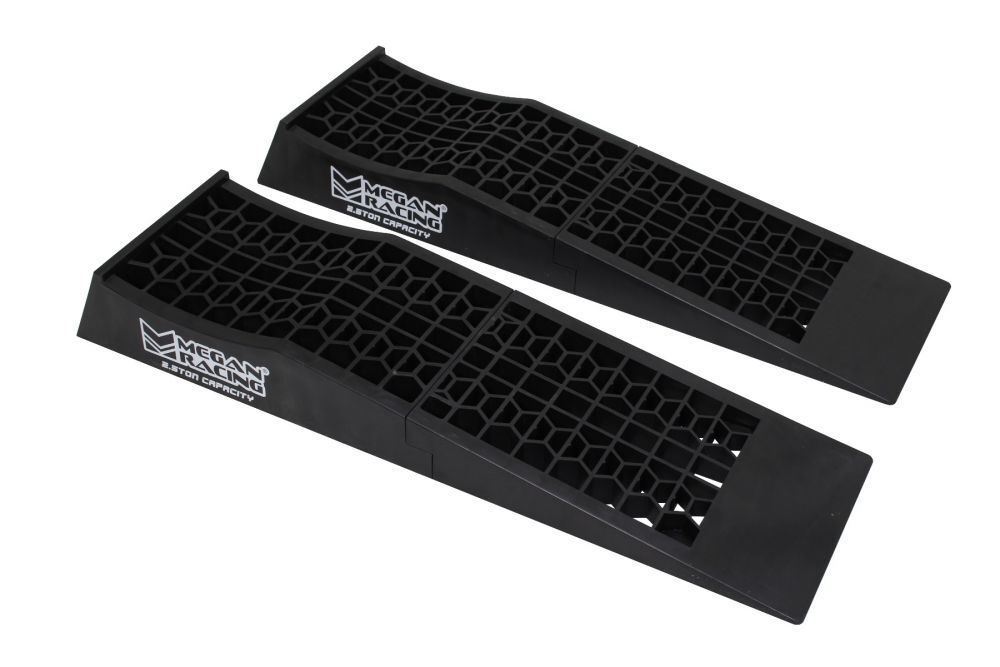 2-Piece Low Profile Drive-On Ramps (Set of 2) by Megan Racing