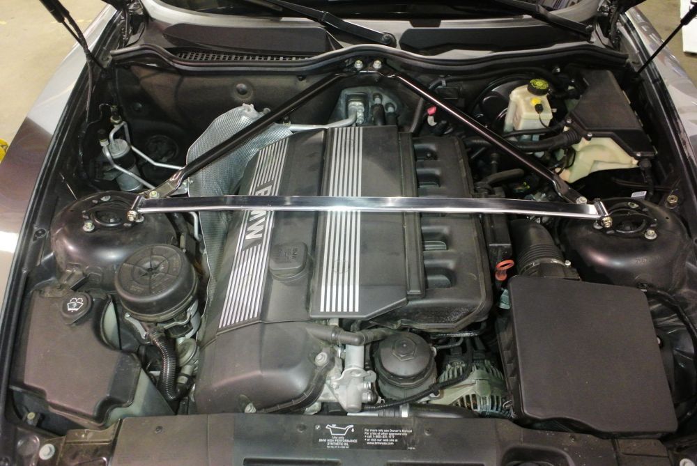 BMW Z4 2002-2008 Race-Spec Strut Tower Bar Front upper (EXC Z4M) by Megan Racing