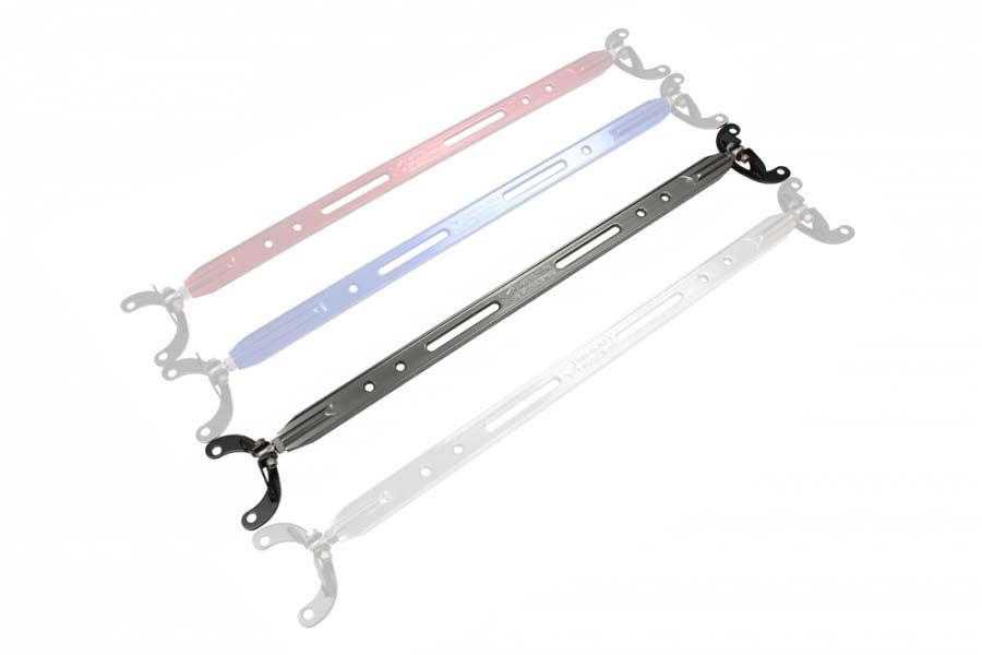 Rear Upper Strut Tower Bar for Honda Prelude 92-99 - Gunmetal by Megan Racing - MR-SB-HP9201RU-G