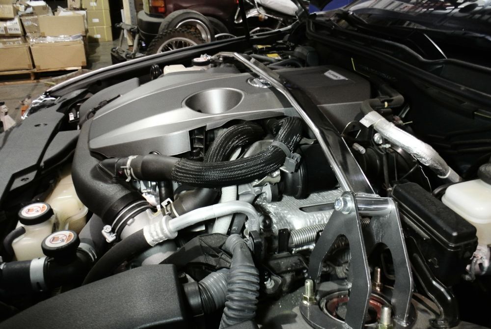 Lexus IS200t/300 16+ (4Cyl Turbo) Front Upper Strut Bar by Megan Racing