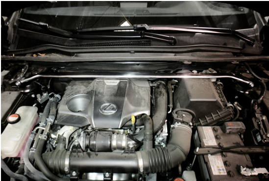Lexus NX200T 2015+ / Toyota Rav4 2006-2018 Front Upper Race-Spec Strut Tower Bars by Megan Racing