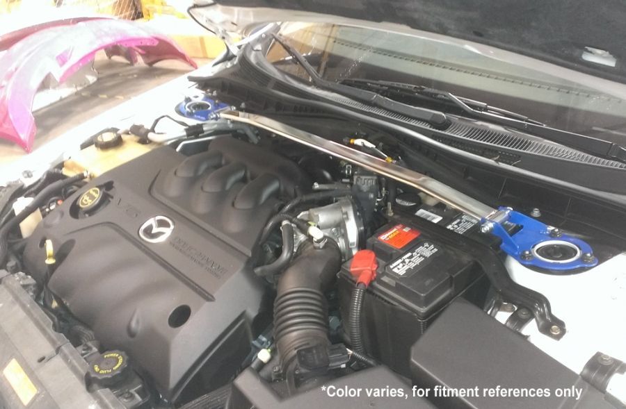 Mazda6 03-08 Front Race-Spec Strut Tower Bars by Megan Racing