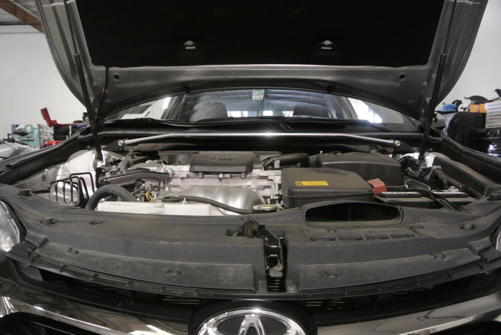Toyota Camry 2015-2017 Race-Spec Strut Tower Bars Front by Megan Racing