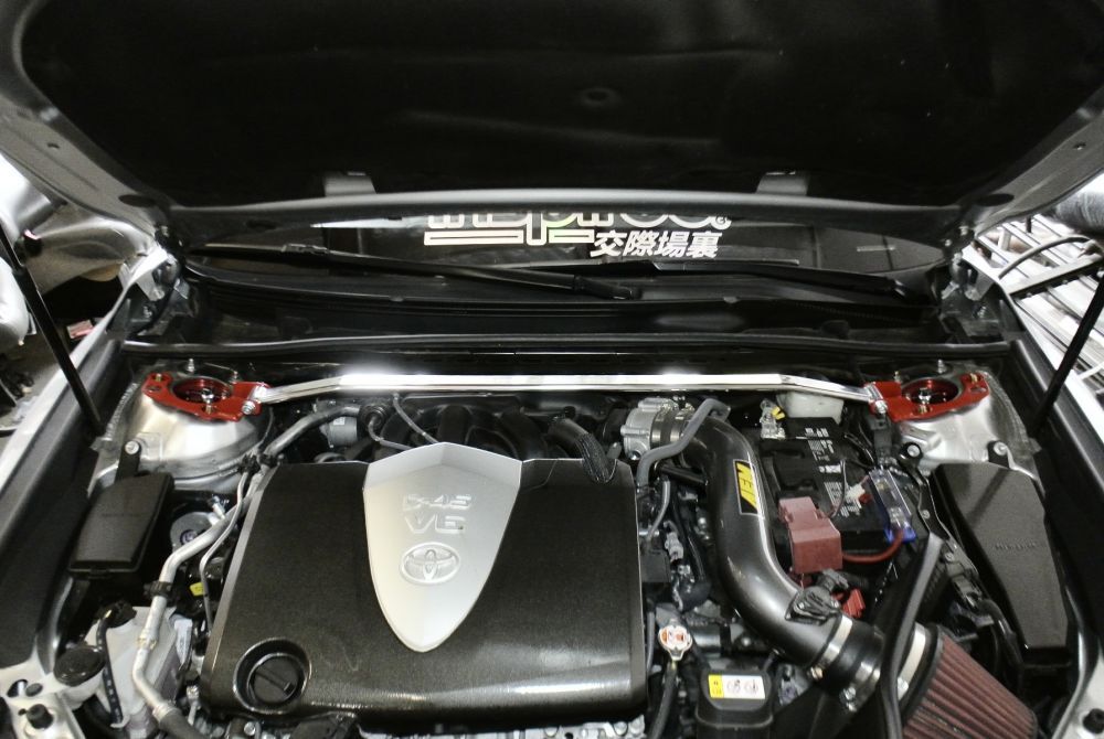Toyota Camry 18+ Race-Spec Front Upper Strut Bar by Megan Racing