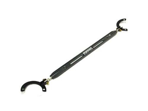 Front Upper Strut Tower Bar for Toyota Corolla 03-08 - Gunmetal by Megan Racing - MR-SB-TCO01FU-G