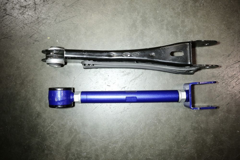 Kia Stinger 18+ MRC Adjustable Rear Trailing Arm (Front Lower, Polyurethane) by Megan Racing