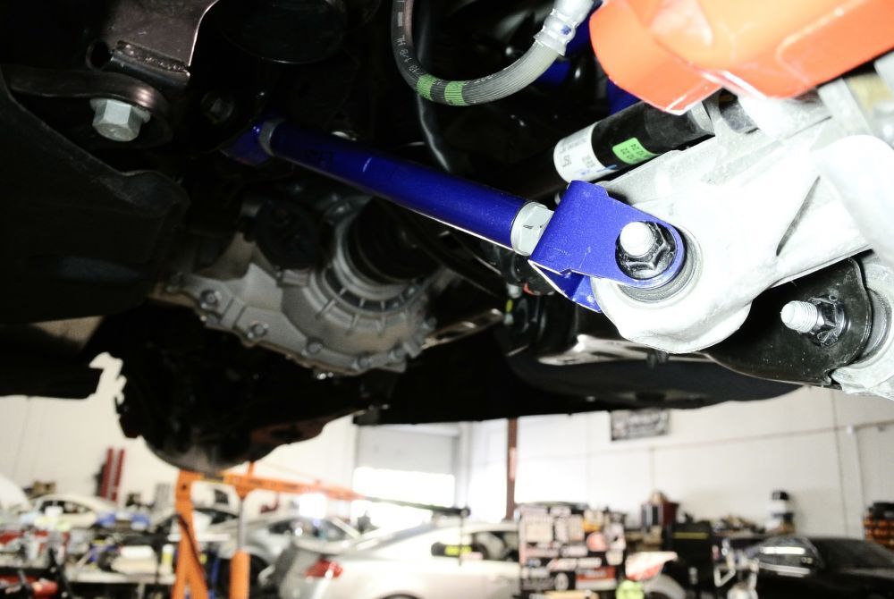 Kia Stinger 18+ MRC Adjustable Rear Trailing Arm (Front Lower, Polyurethane) by Megan Racing