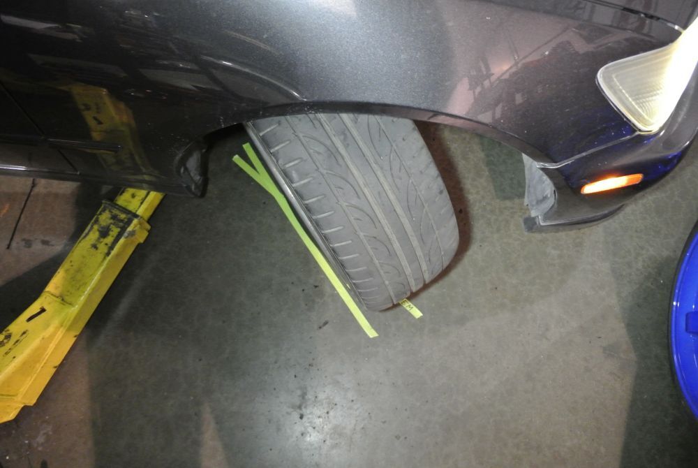 Lexus IS300 Front Drift Knuckle (-20mm) by Megan Racing