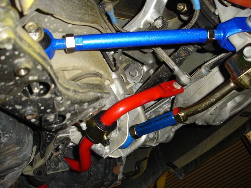 Rear Radius Arms for Nissan 350Z by Megan Racing