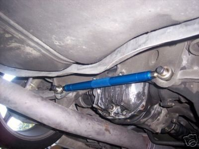 Rear Lower Support Bar for Nissan S13/S14 by Megan Racing