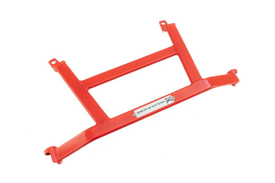 H-Brackets for Acura Integra 94-01 / Honda Civic 92-00 - Red by Megan Racing - SB-HBR