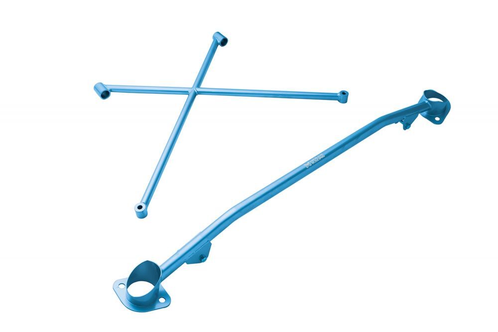 Race-Spec Strut Tower Bars for Honda S2000 00-09 (Blue) by Megan Racing - XBAR-S2K-B
