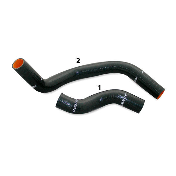 1989-1998 Nissan 240sx SR20DE Mishimoto Black Silicone Hose Kit