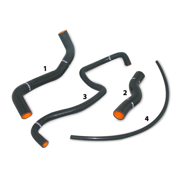2003-2007 Infiniti G35 Mishimoto Black Silicone Hose Kit