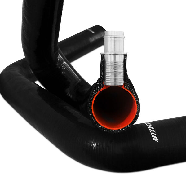 1996-2000 Chevy Silverado HD 2500 Diesel Mishimoto Black Hose Kit