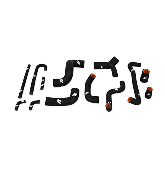 1988-1991 BMW 3 Series E30 M3 Mishimoto Black Silicone Hose Kit - MMHOSE-E30-88B